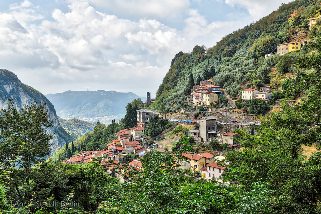 mountain village Casoli LU, Tuscany Italy
