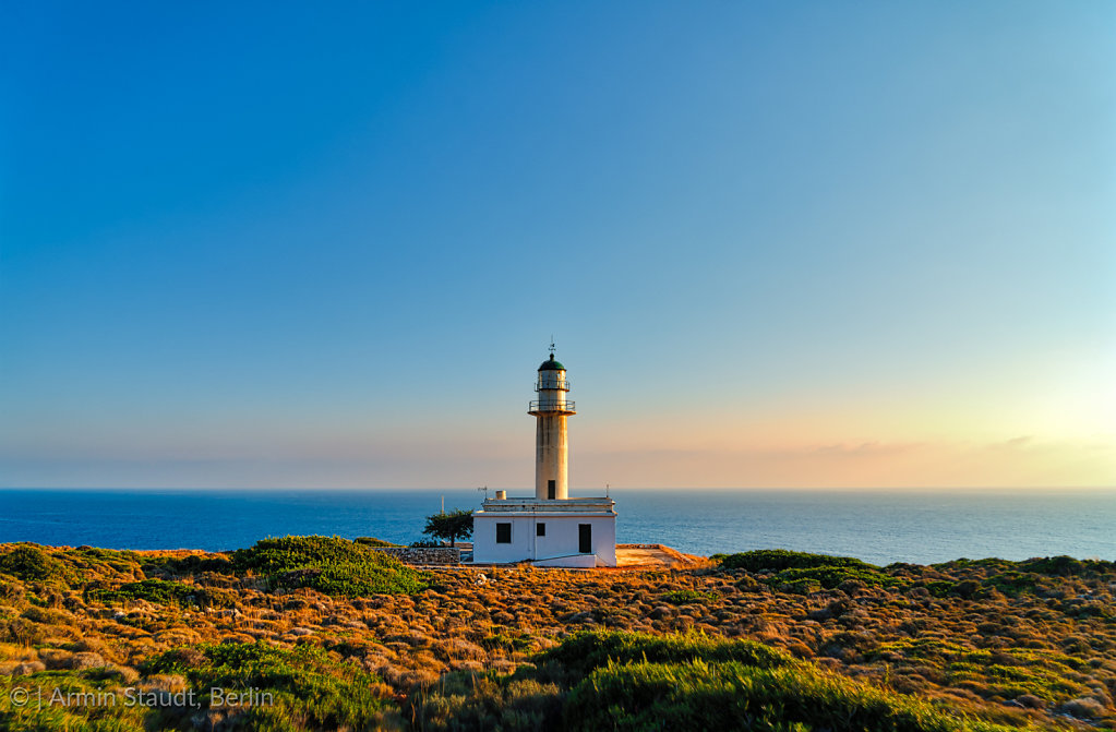 Gerogompos lighthouse, the westernmost point in Greece, Kefalonia